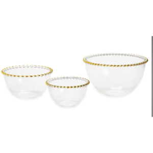 Golden Beads Bowl