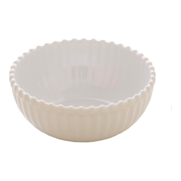 Beaded Pearl Melamine Dipping Bowl